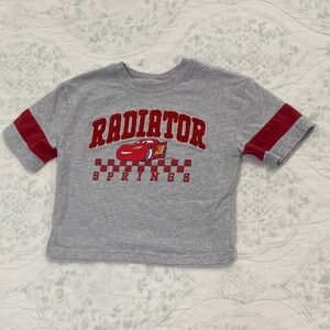 Disney Gray and Red Radiator Springs Kids Tee